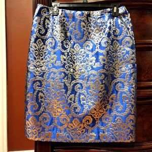 Metallic blue Sunny leigh skirt